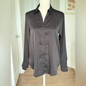 H&M Black Women's Button-Down Shirt